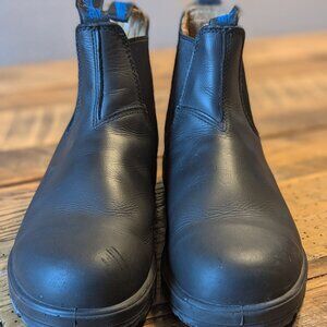 Blundstone 566 Thermal Black Leather Chelsea Boots